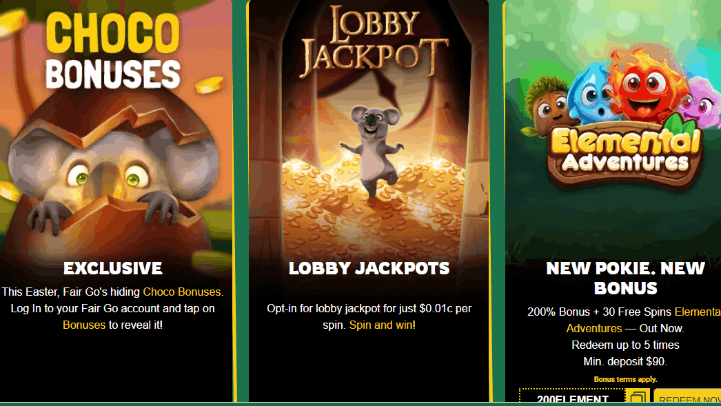 Easter Promo- Fair Go